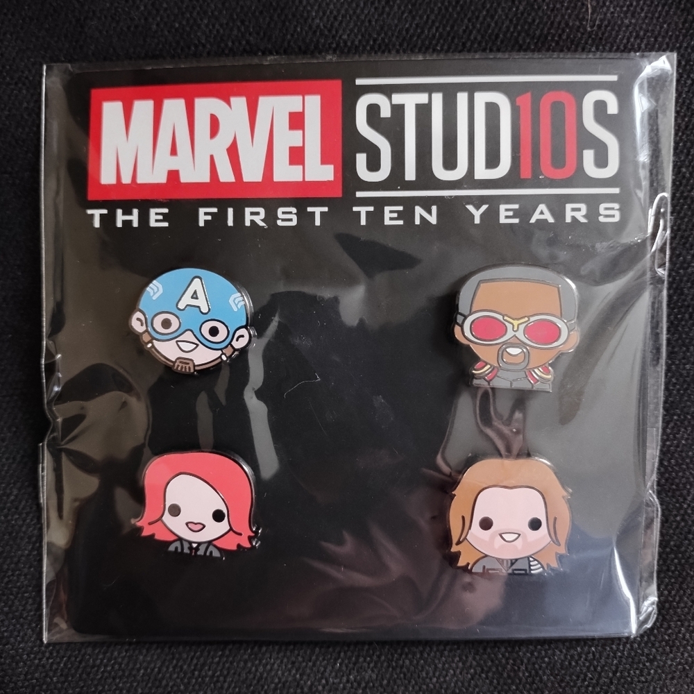 Disney Marvel Studios 10th Anniversary Collectors Pins